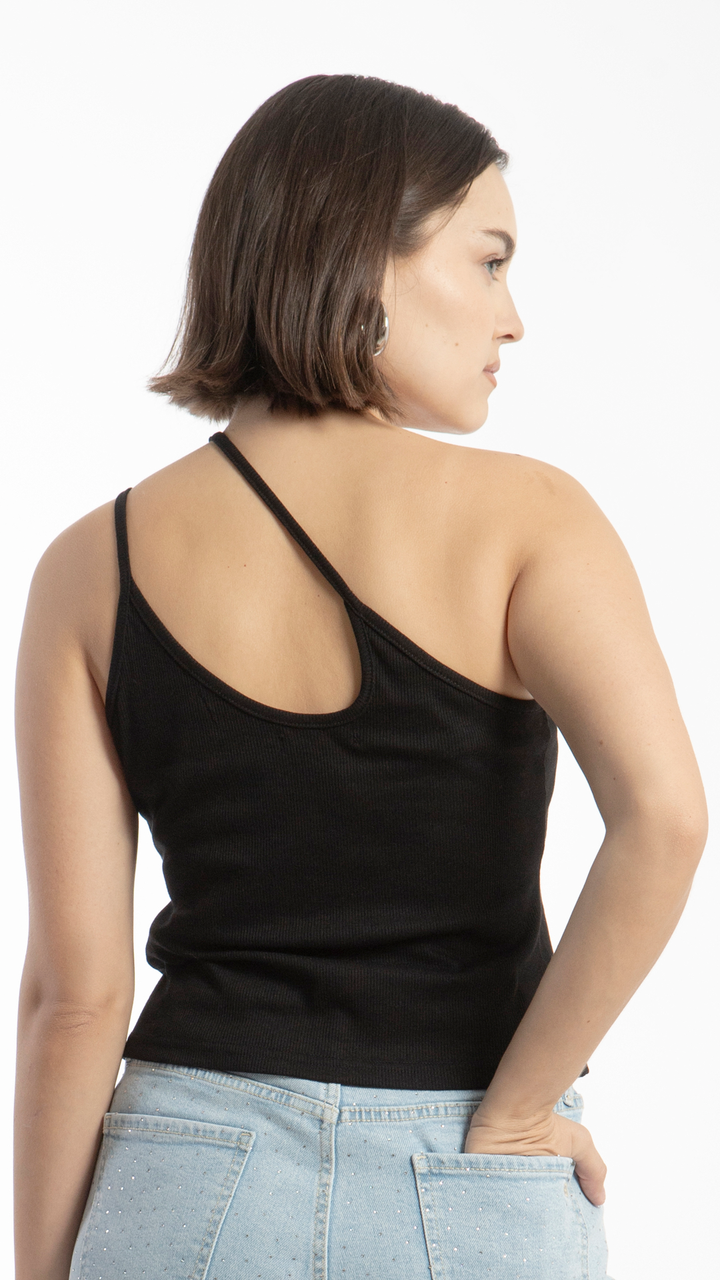 Blusa Asimétrica Para Mujer B Basic BB0204