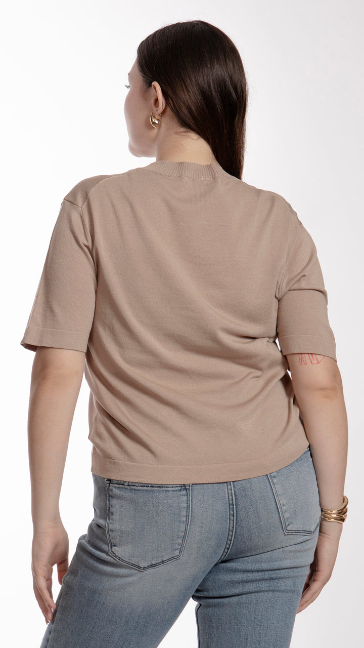 Blusa Manga Corta Curvy B Basic BB0295