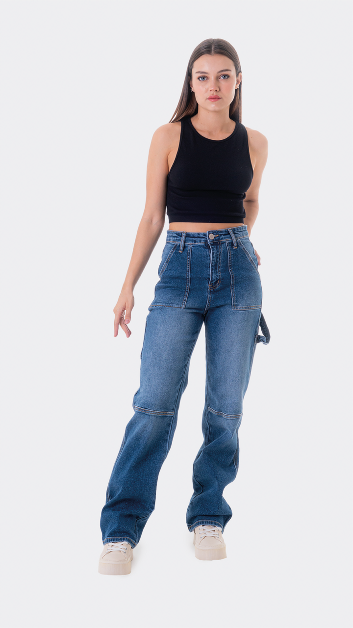 Pantalón Wide Leg Mujer Balam BL6523