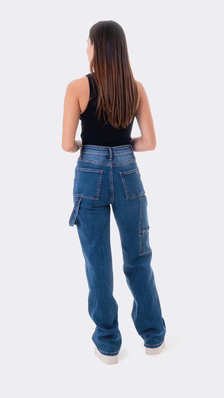 Pantalón Wide Leg Mujer Balam BL6523