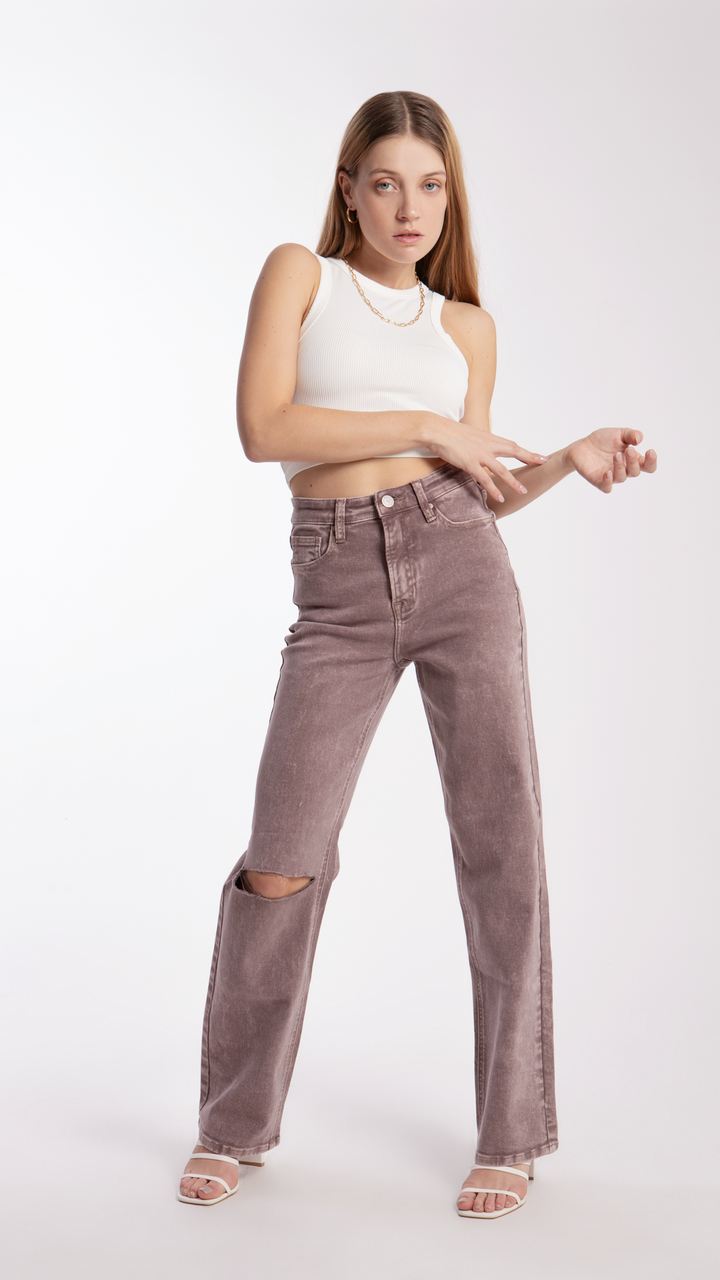 Pantalón Wide Leg Mujer Balam BL6615