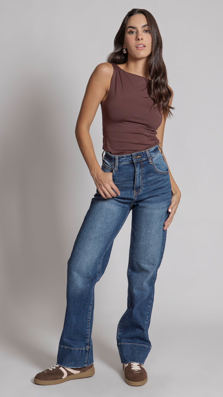 Pantalón Wide Leg Mujer Balam BL7276