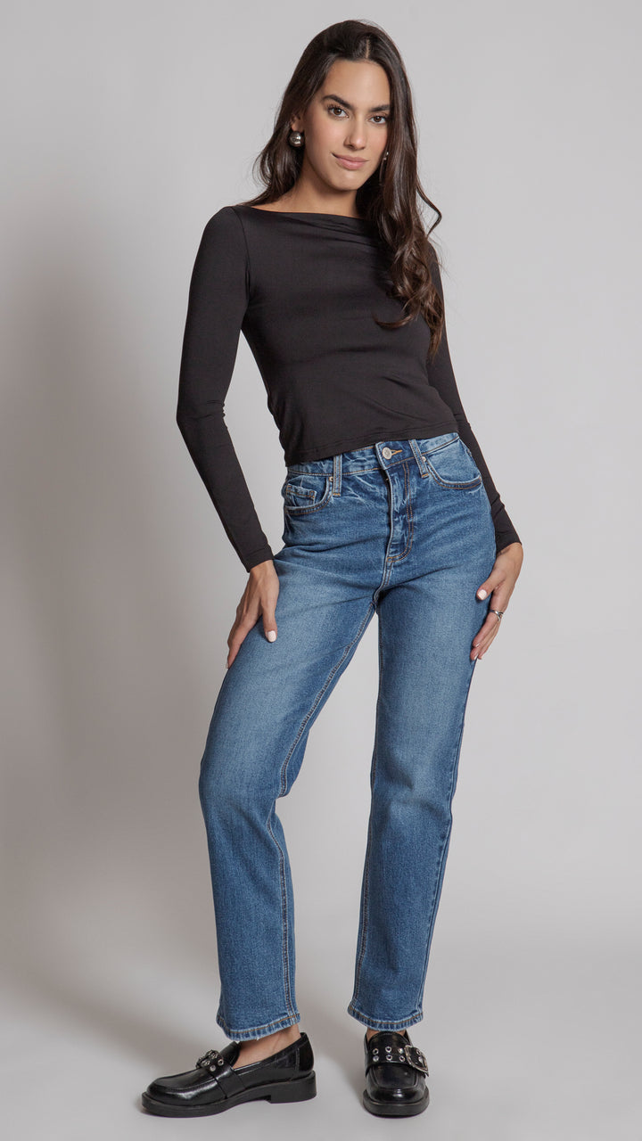 Pantalón Straight Mujer Balam BL7280