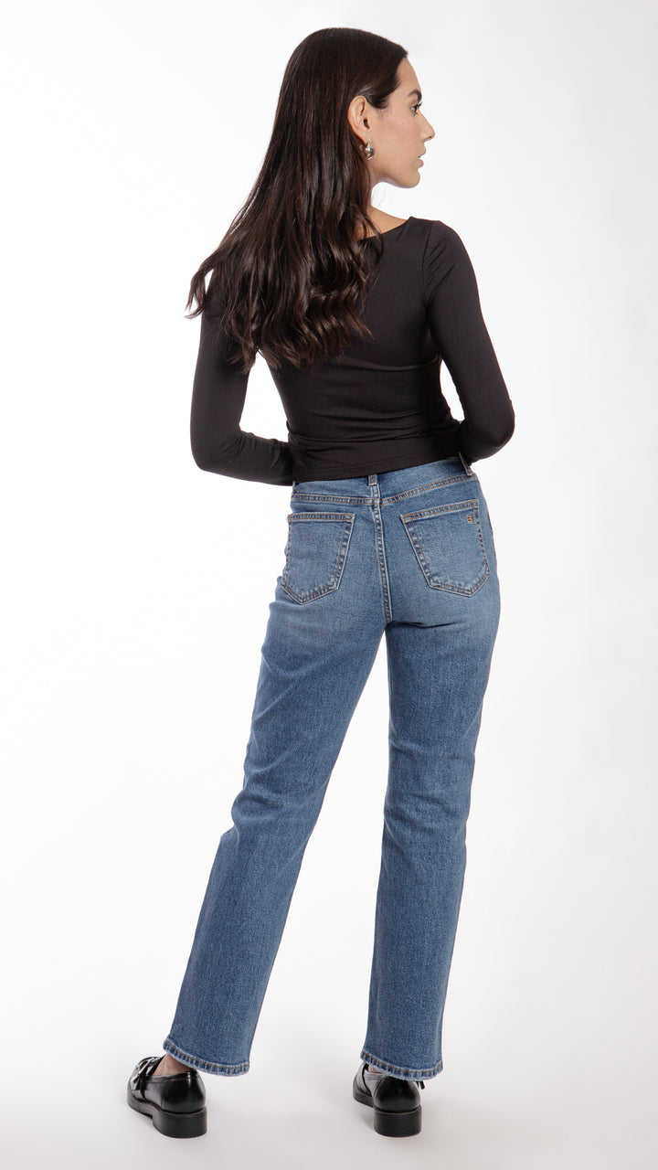 Pantalón Straight Mujer Balam BL7280