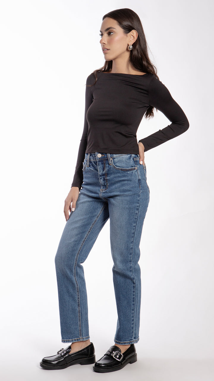 Pantalón Straight Mujer Balam BL7280