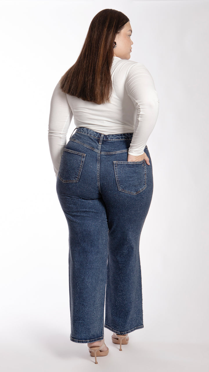 Pantalón Wide Leg Curvy Balam BL7241