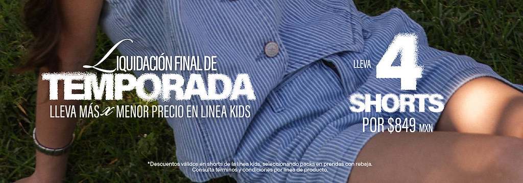 4 Shorts para Niña por $849 | Envío Gratis