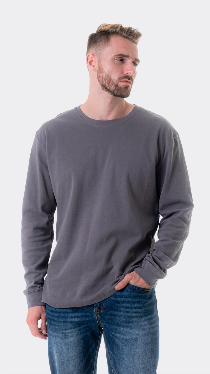 Playera Manga Larga Para Hombre B Basic BB0052