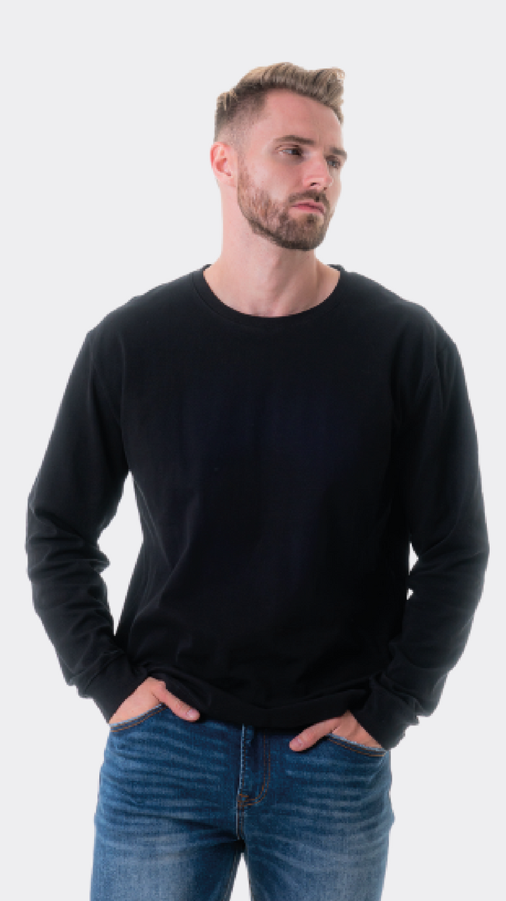 Playera Manga Larga Para Hombre B Basic BB0052