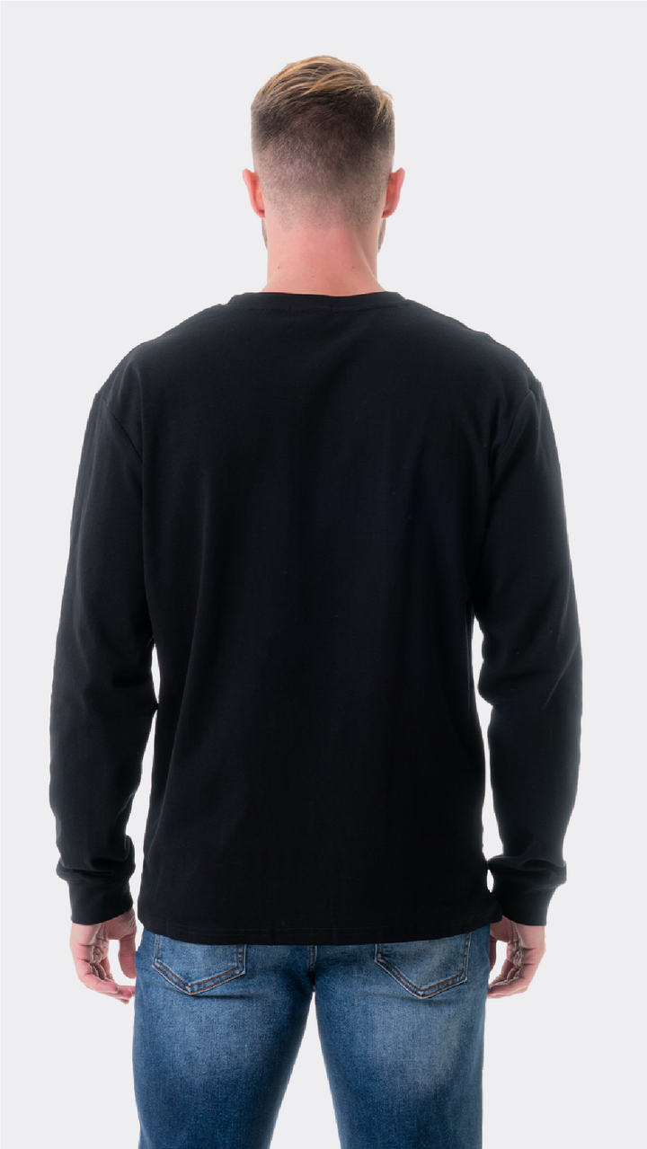 Playera Manga Larga Para Hombre B Basic BB0052