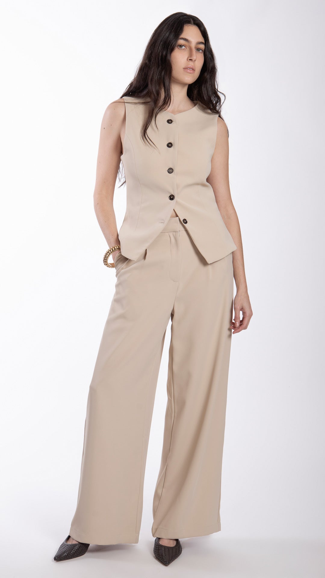 Pantalón Tipo Vestir Para Mujer B Basic BB0304