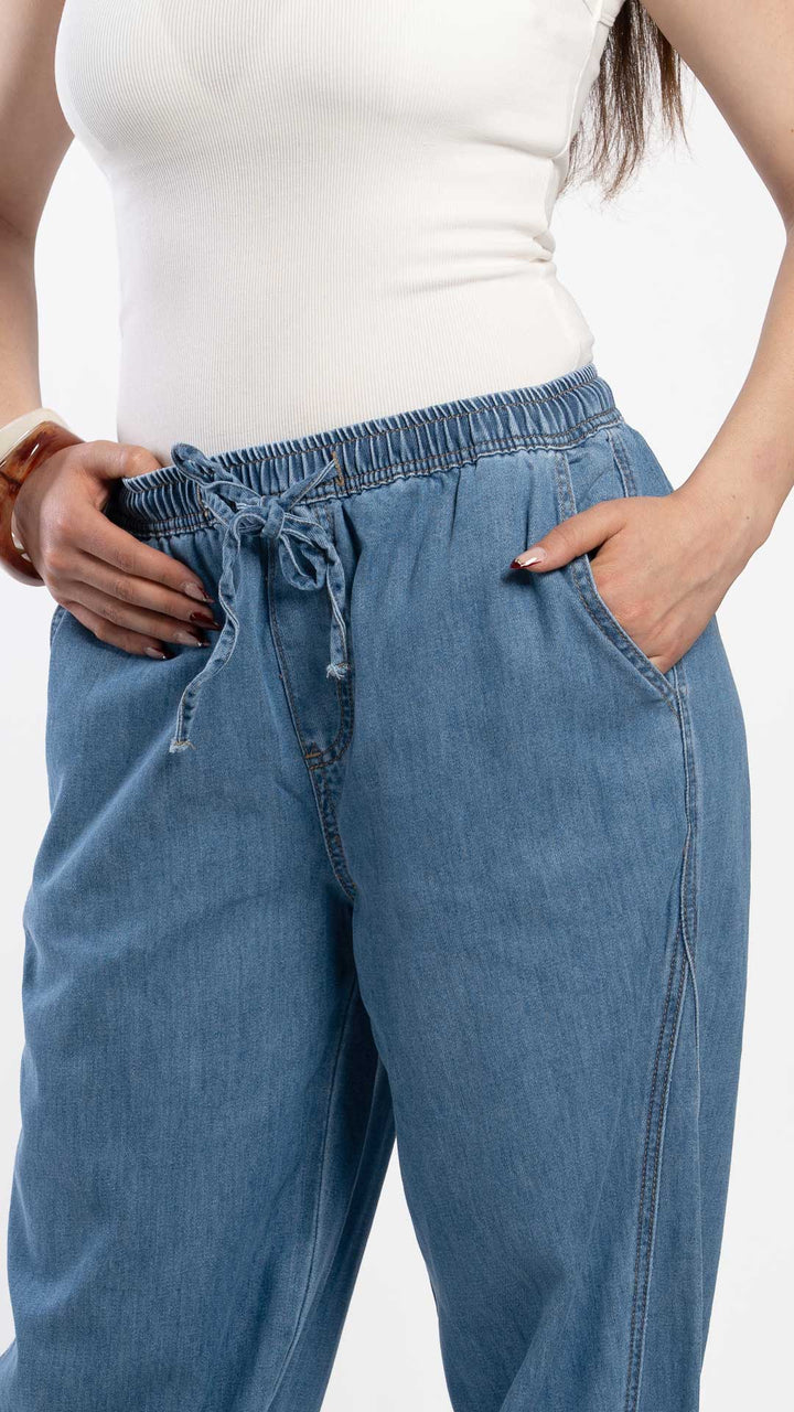 Pantalón Wide Leg Mujer B Basic BB0331