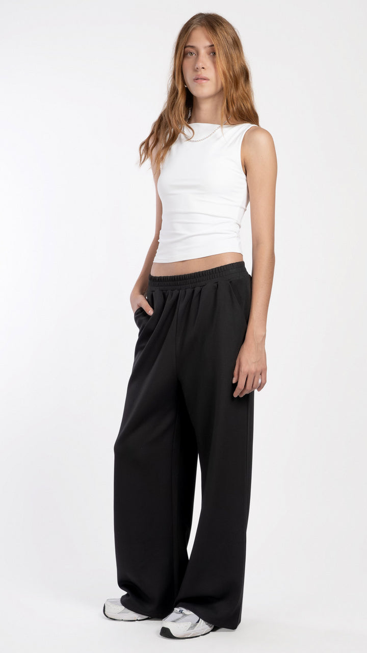 Pantalón Wide Leg Mujer B Basic BB0358