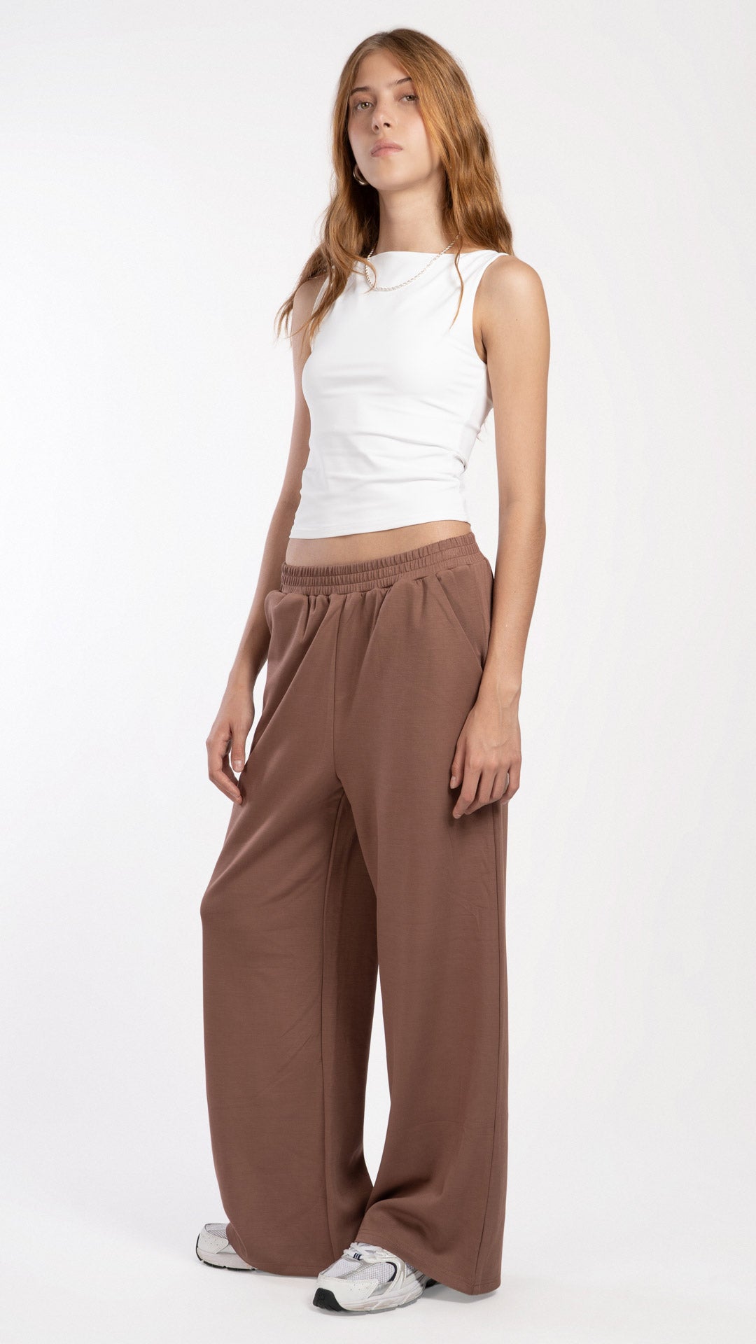 Pantalón Wide Leg Mujer B Basic BB0358