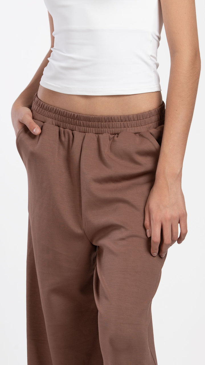 Pantalón Wide Leg Mujer B Basic BB0358