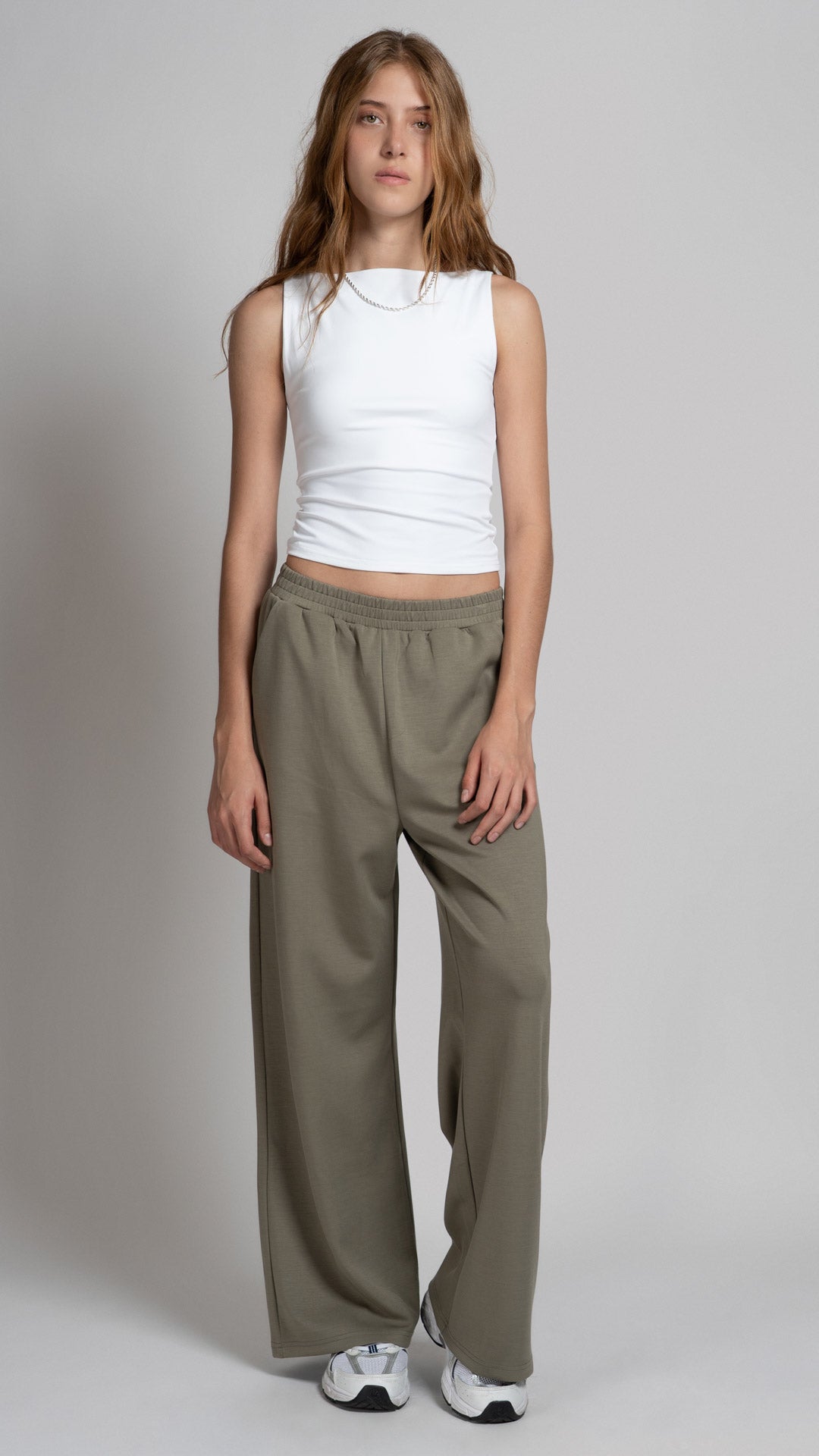 Pantalón Wide Leg Mujer B Basic BB0358
