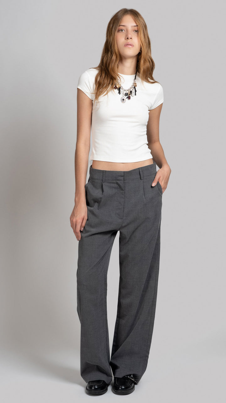 Pantalón De Cuadros Mujer B Basic BB0391