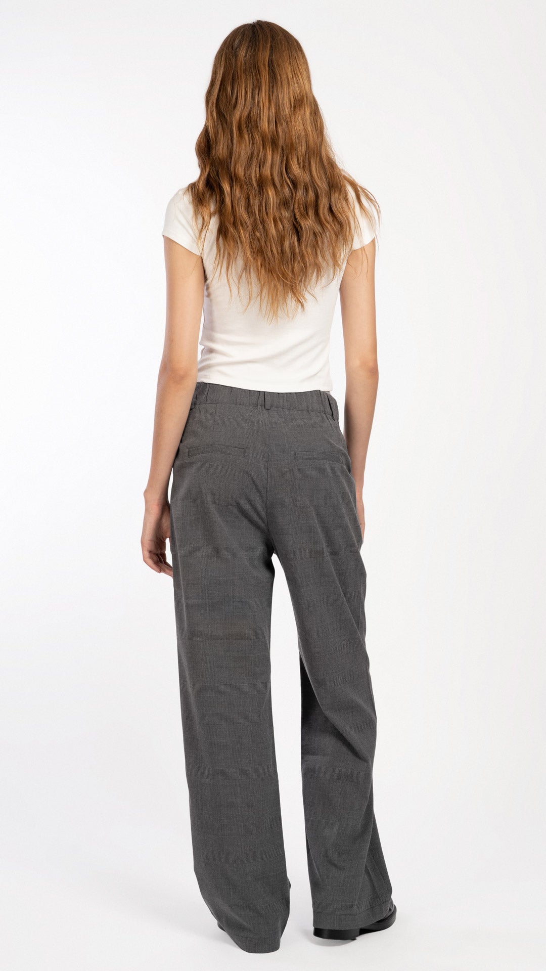Pantalón De Cuadros Mujer B Basic BB0391