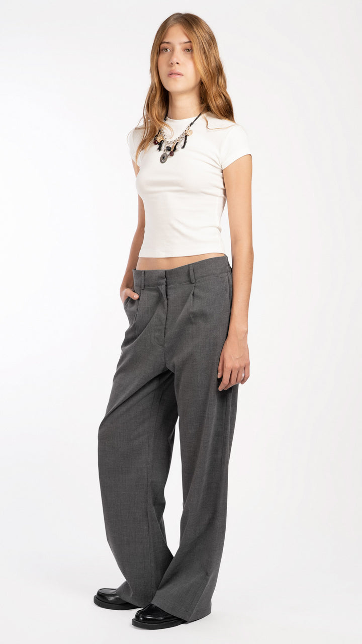 Pantalón De Cuadros Mujer B Basic BB0391