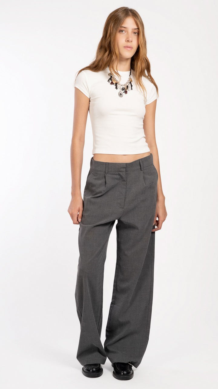 Pantalón De Cuadros Mujer B Basic BB0391