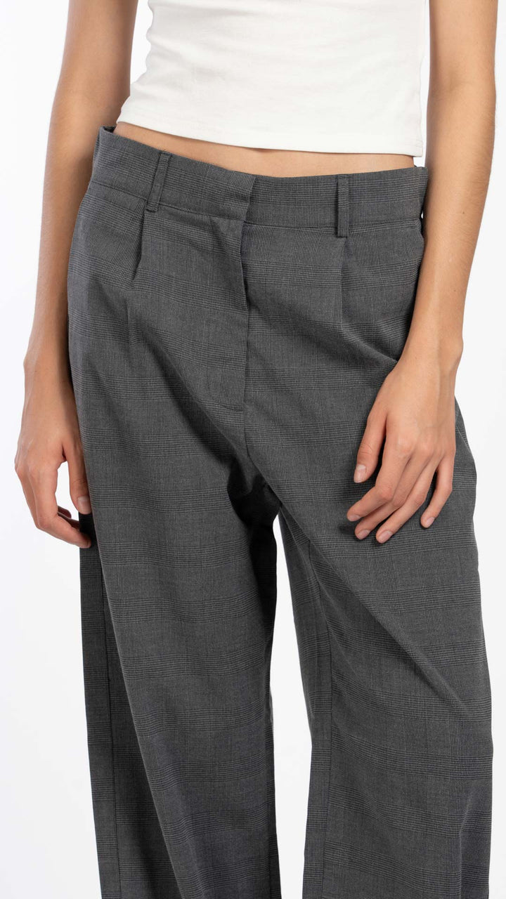 Pantalón De Cuadros Mujer B Basic BB0391