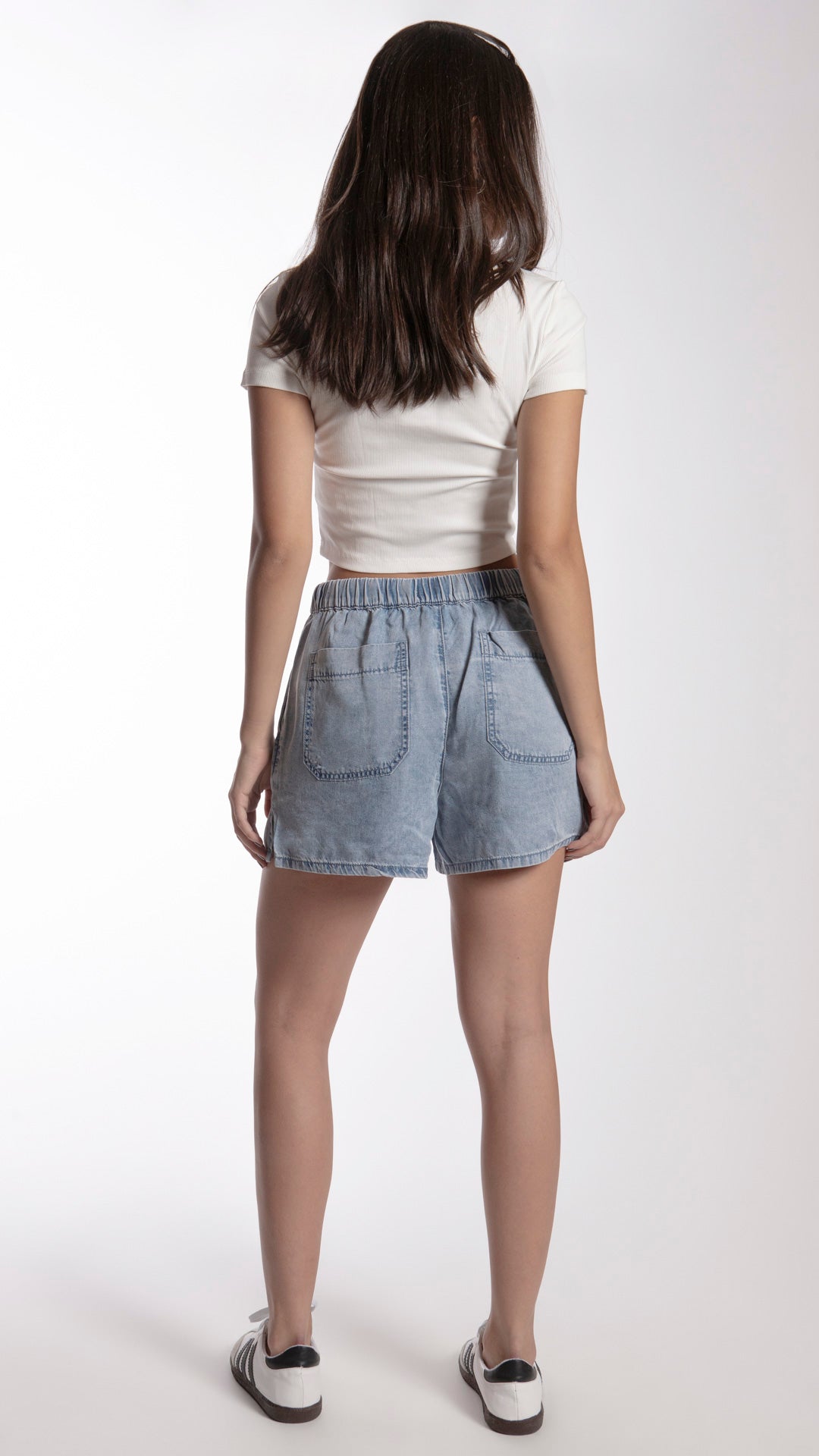 Short Mujer Tipo Mezclilla B Basic BB7064