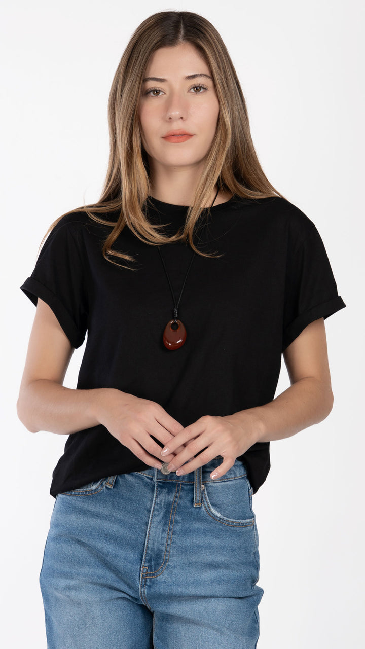 Blusa Manga Corta Mujer B Basic BB0011