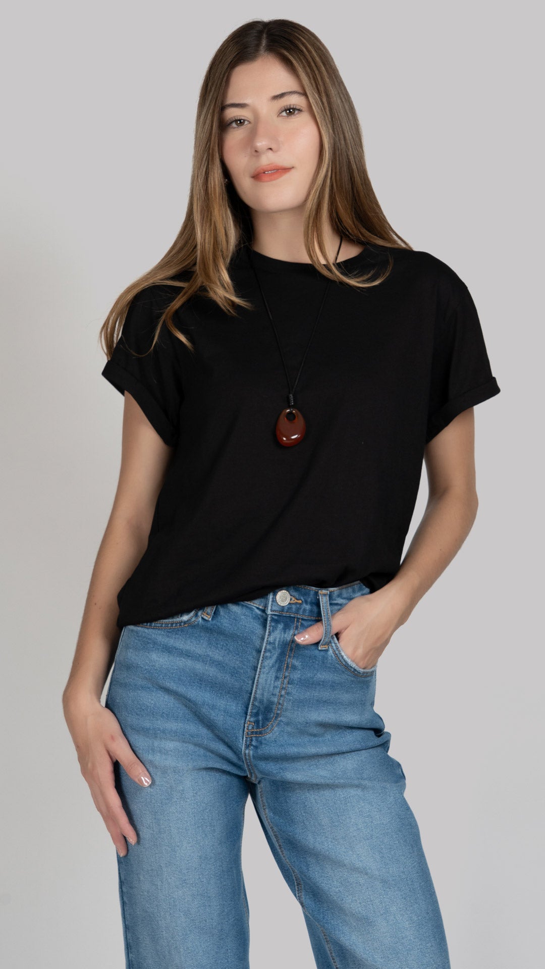 Blusa Manga Corta Mujer B Basic BB0011