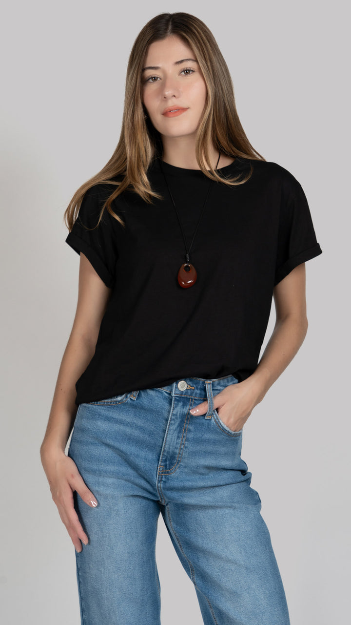 Blusa Manga Corta Mujer B Basic BB0011