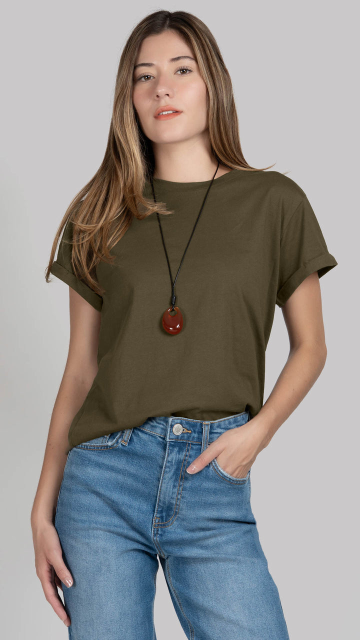 Blusa Manga Corta Mujer B Basic BB0011