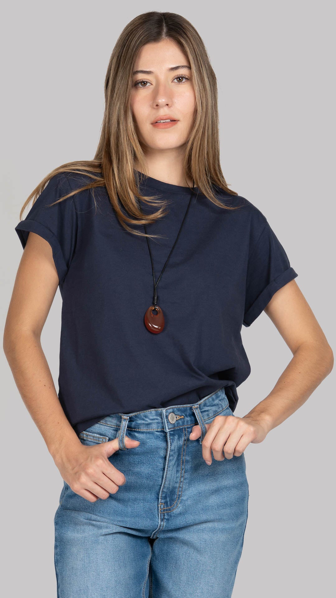 Blusa Manga Corta Mujer B Basic BB0011