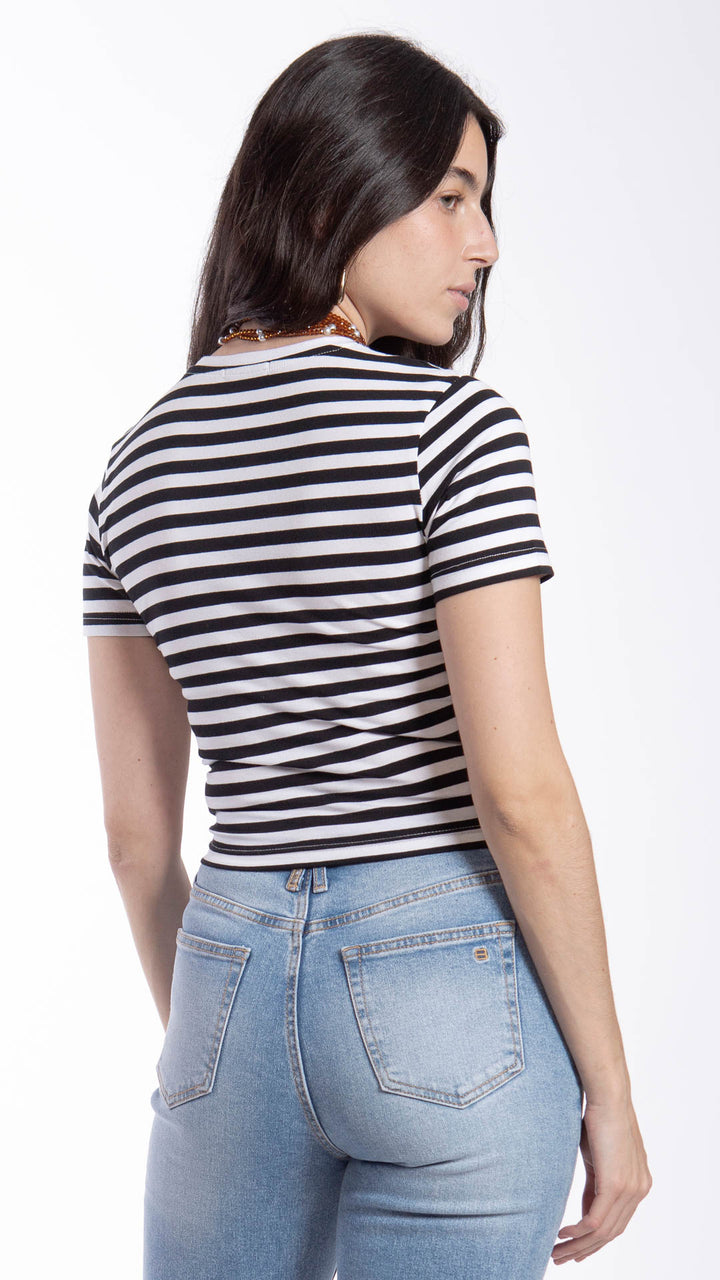 Blusa Manga Corta Mujer B Basic 0030