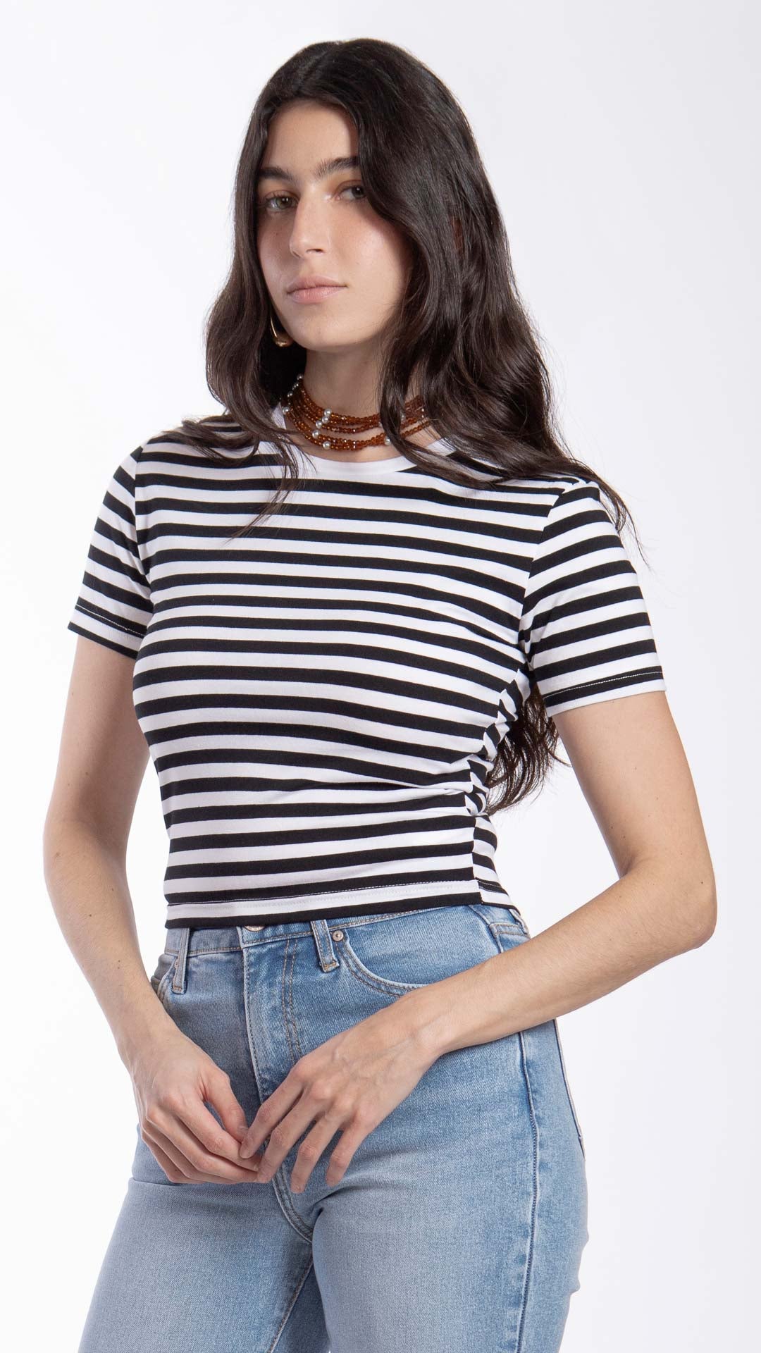 Blusa Manga Corta Mujer B Basic 0030