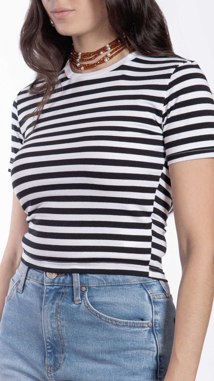 Blusa Manga Corta Mujer B Basic 0030