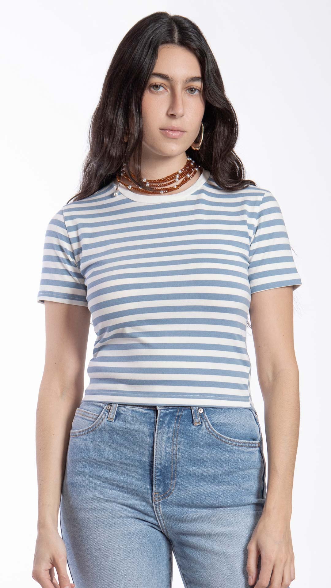 Blusa Manga Corta Mujer B Basic 0030