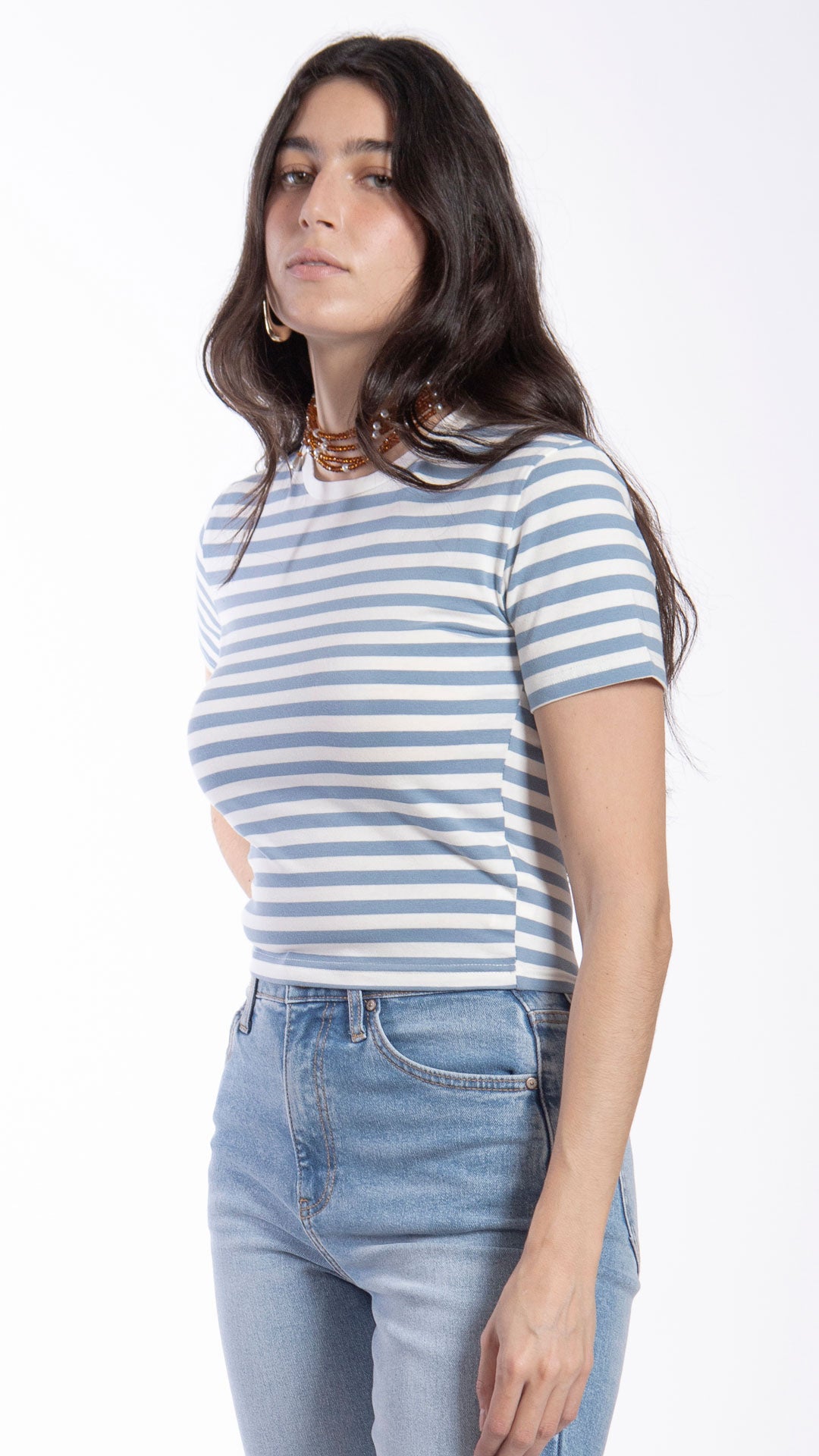 Blusa Manga Corta Mujer B Basic 0030