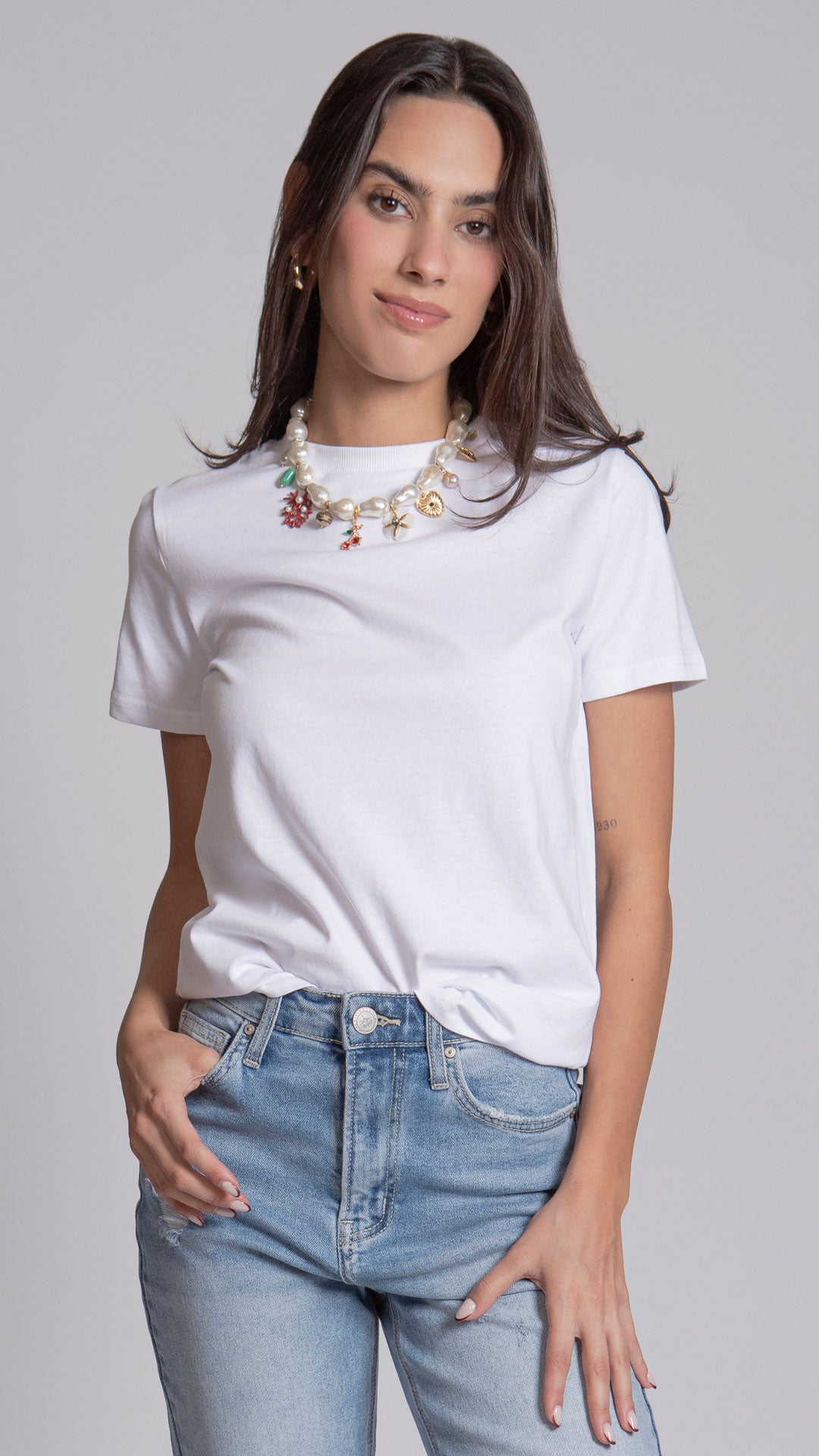 Blusa Manga Corta Mujer B Basic BB0037