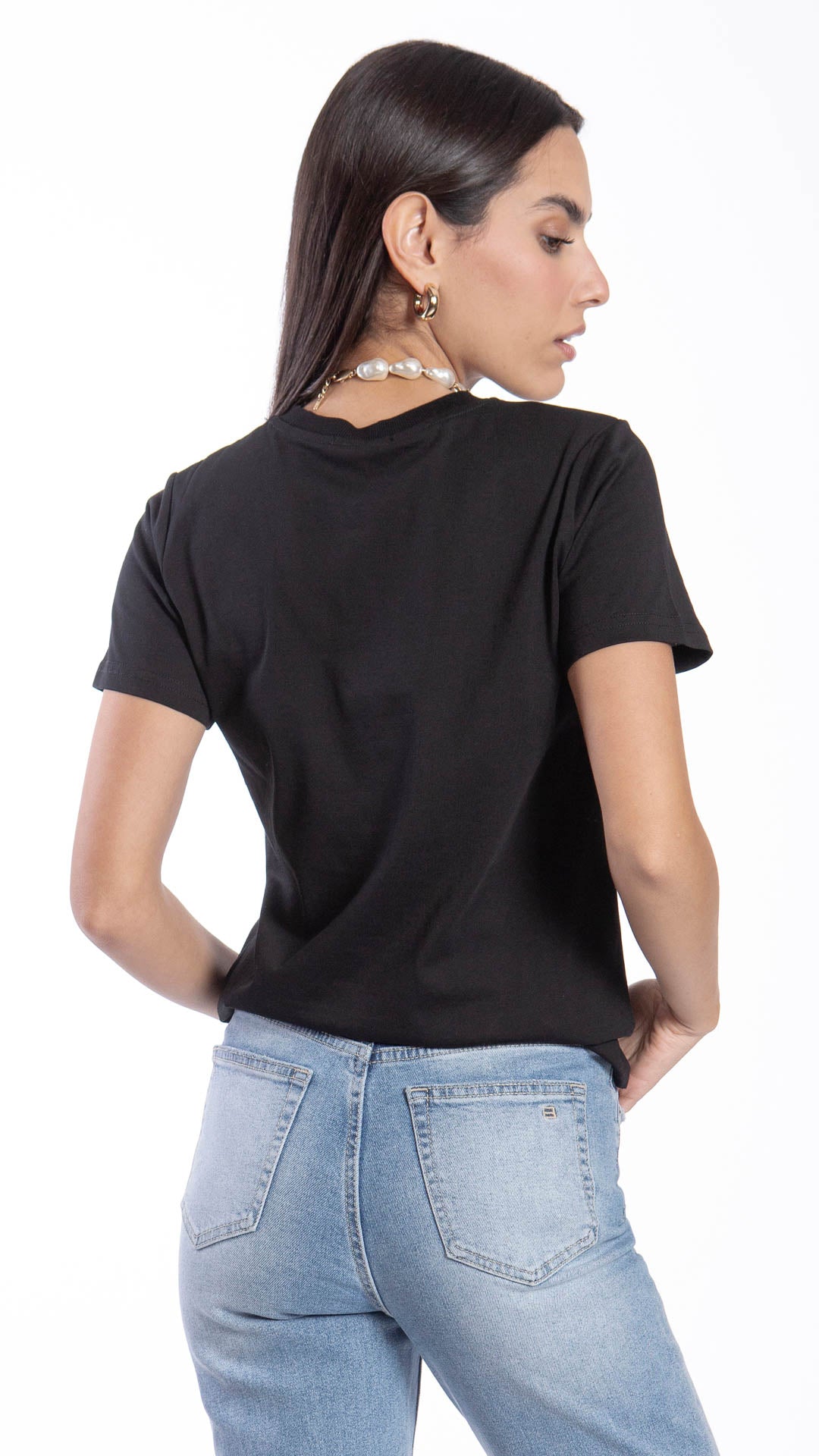 Blusa Manga Corta Mujer B Basic BB0037