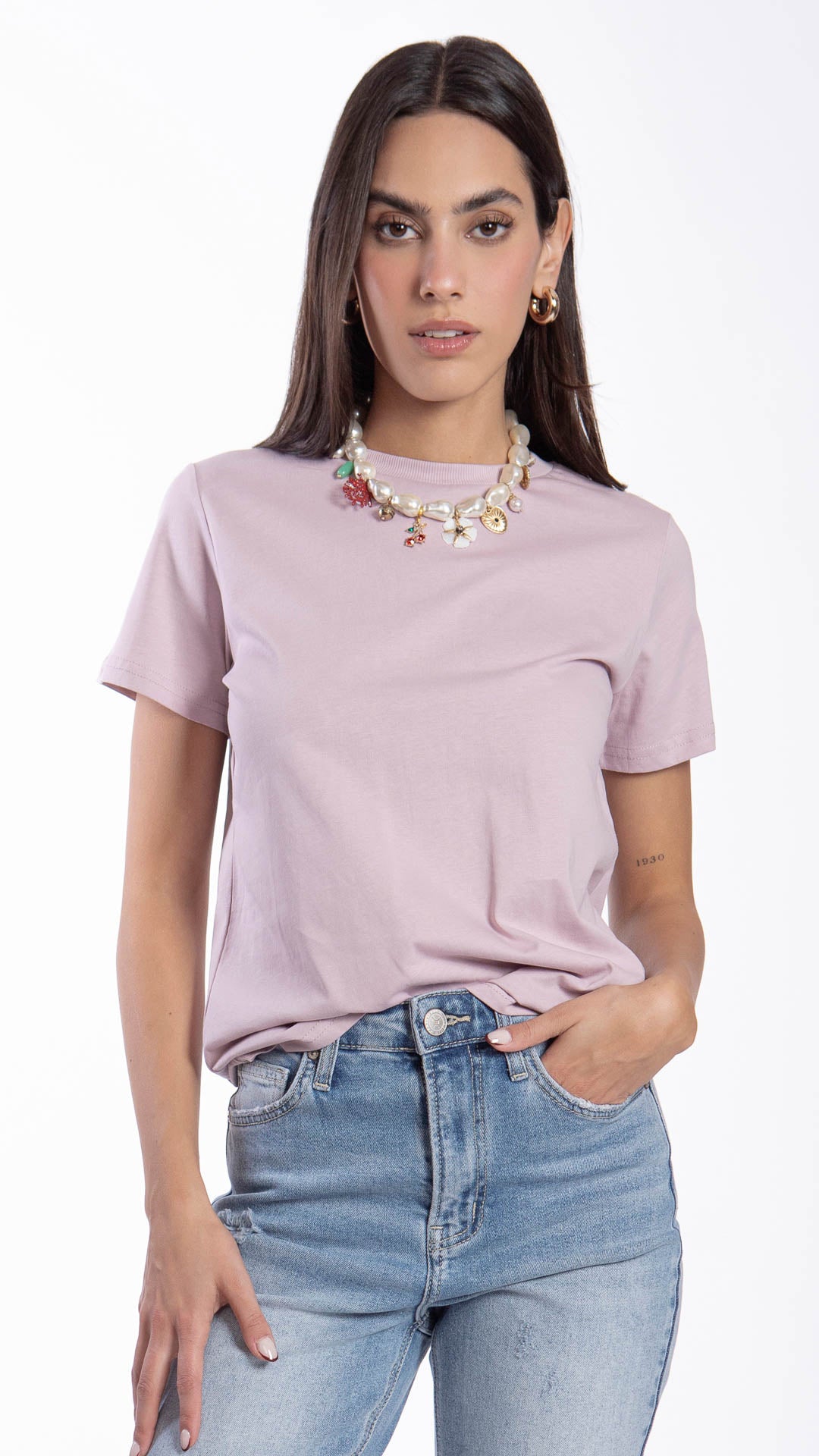 Blusa Manga Corta Mujer B Basic BB0037