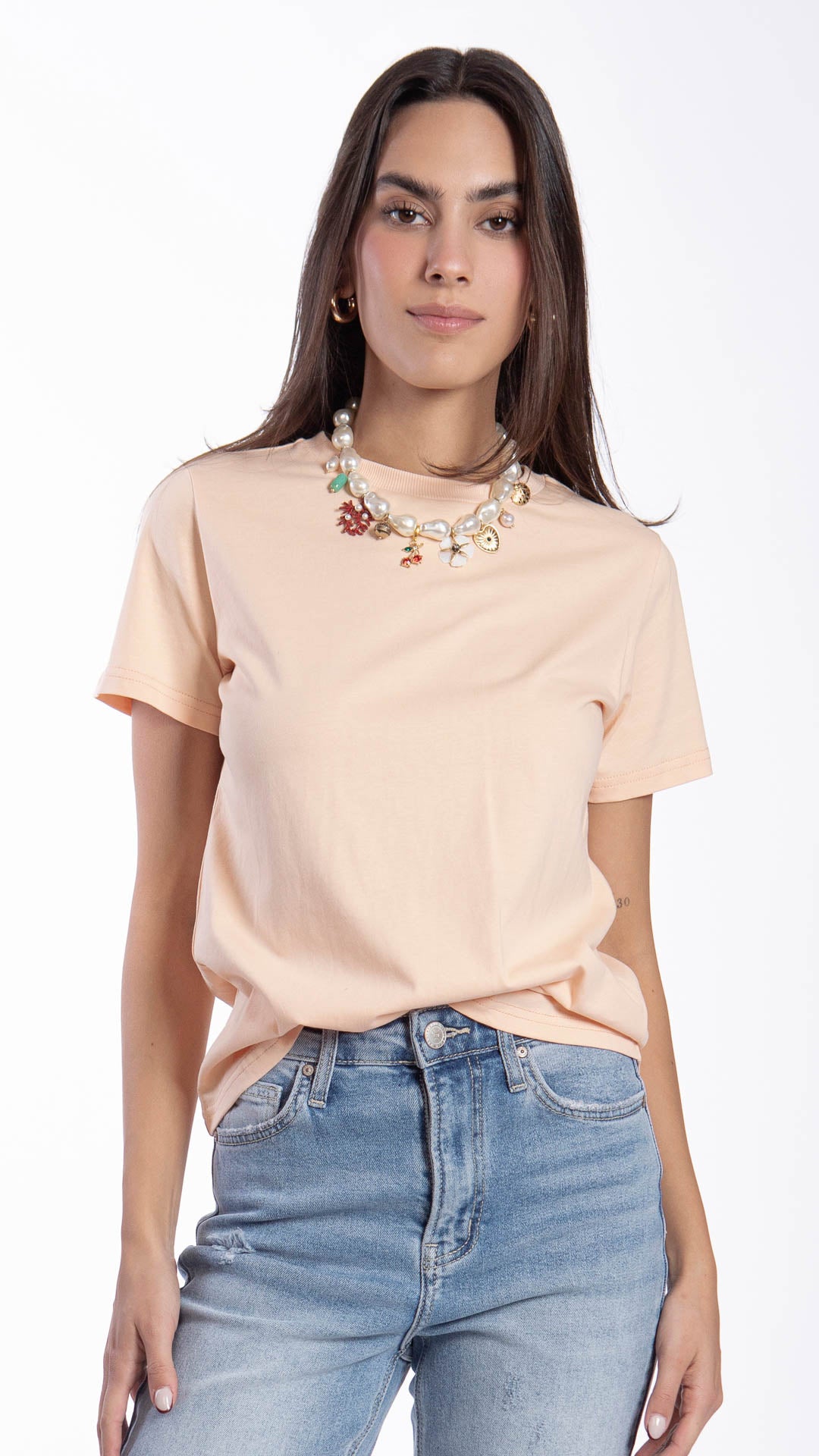 Blusa Manga Corta Mujer B Basic BB0037