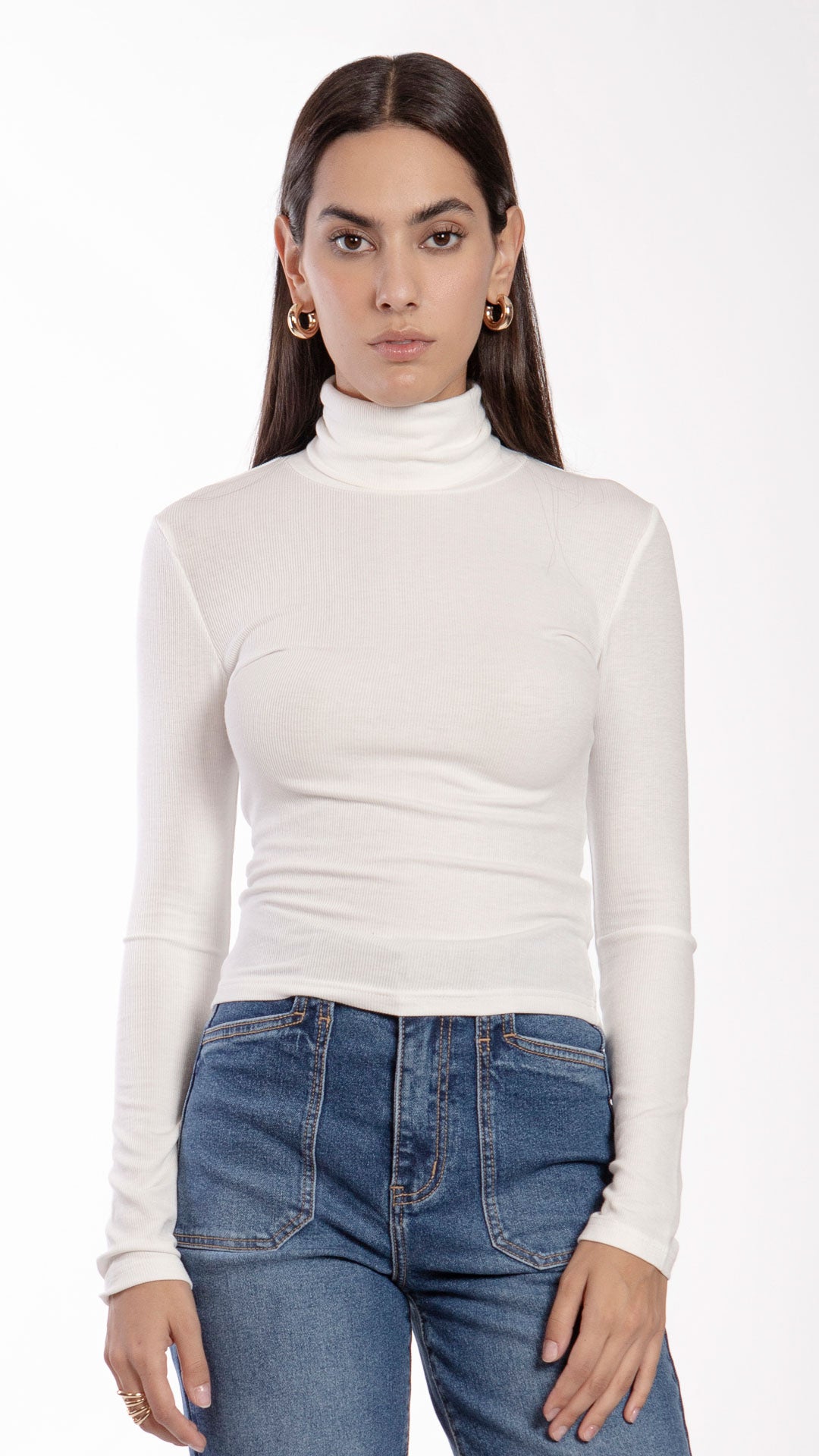 Blusa Manga Larga Mujer B Basic BB0055