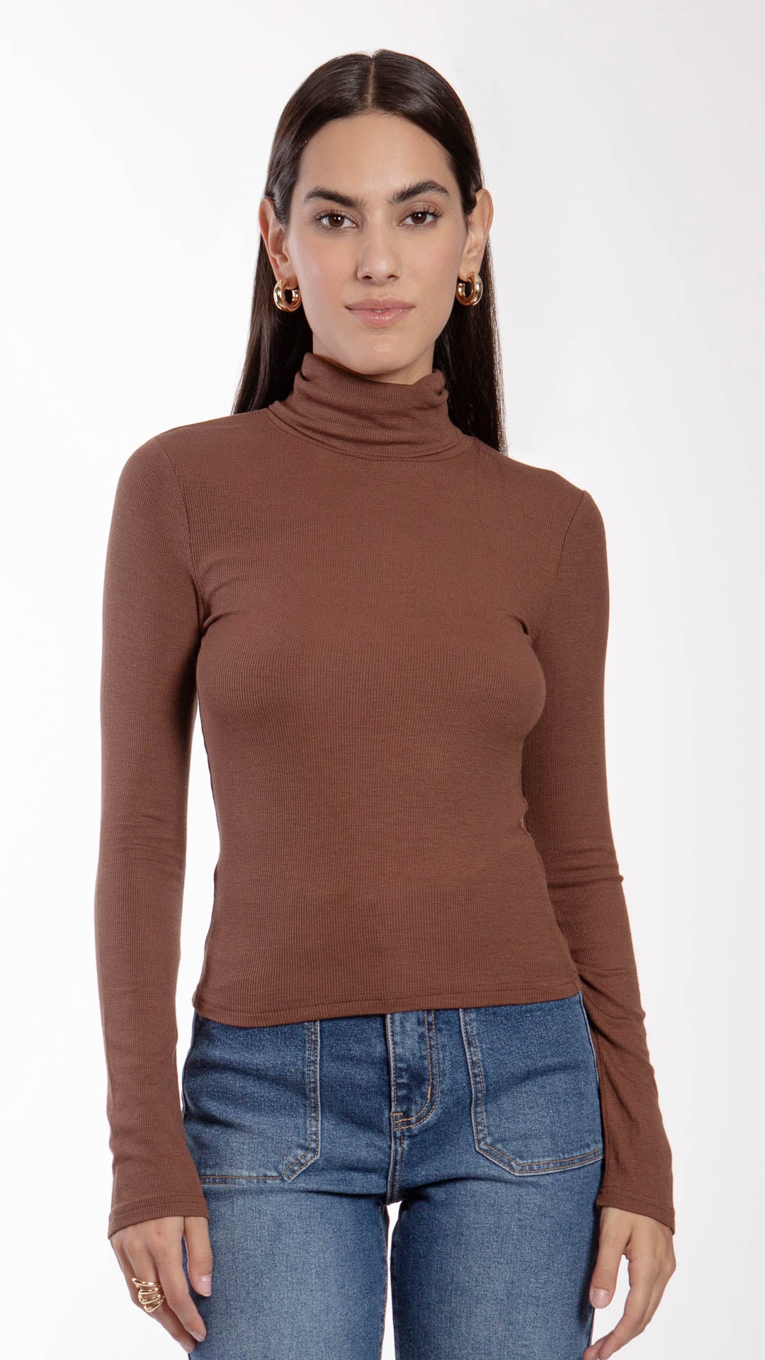 Blusa Manga Larga Mujer B Basic BB0055