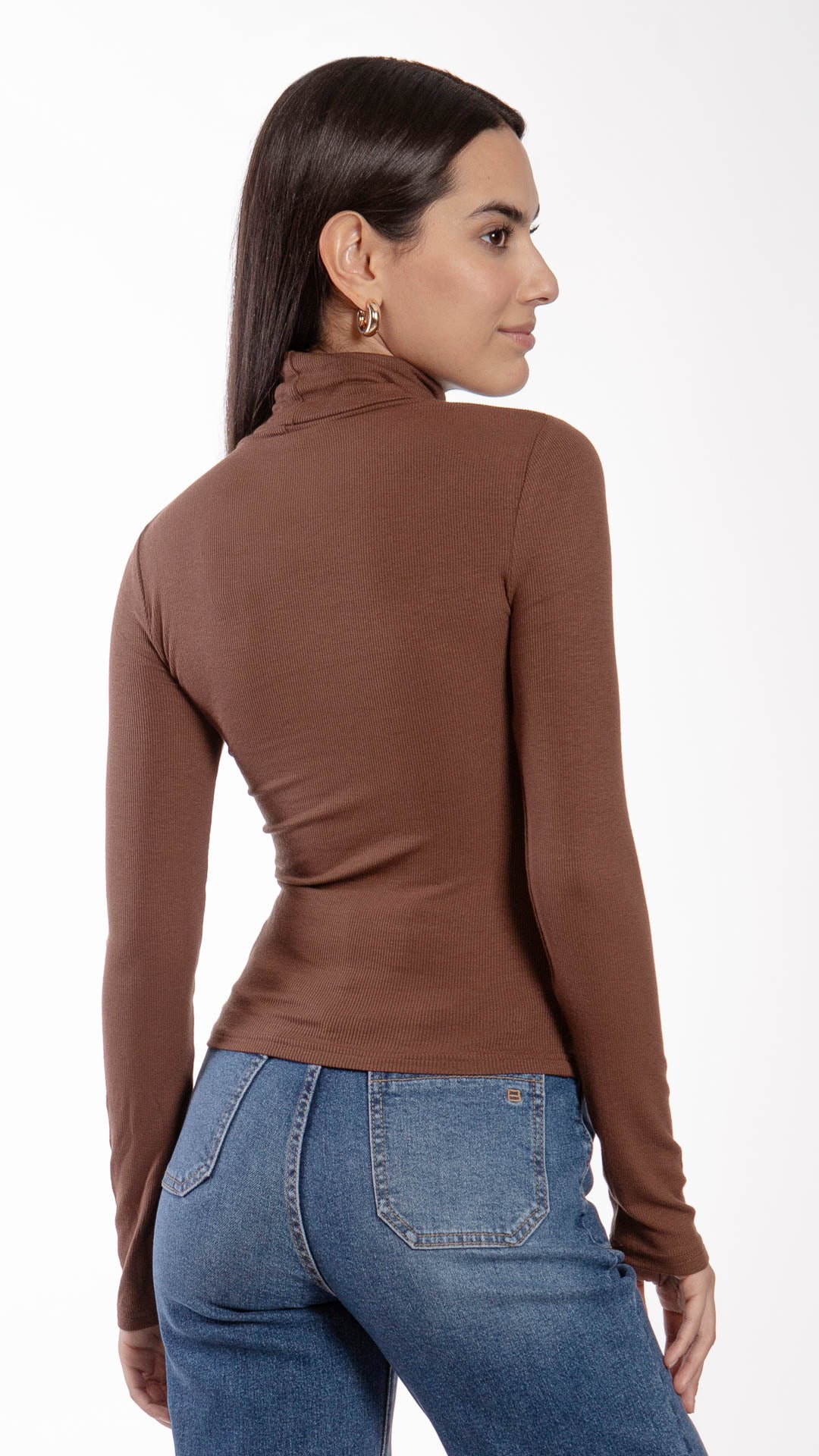 Blusa Manga Larga Mujer B Basic BB0055