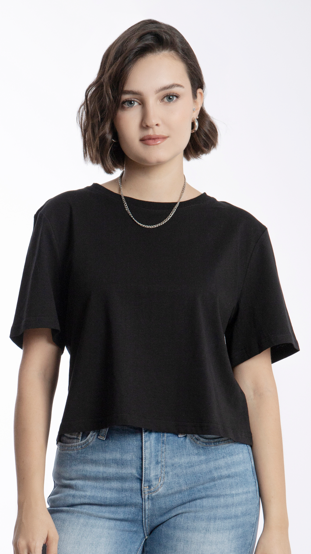 Blusa-color-negro-Manga-Corta-Balam