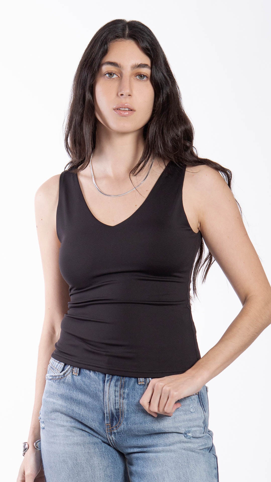 Blusa Sin Mangas Mujer B Basic BB0076