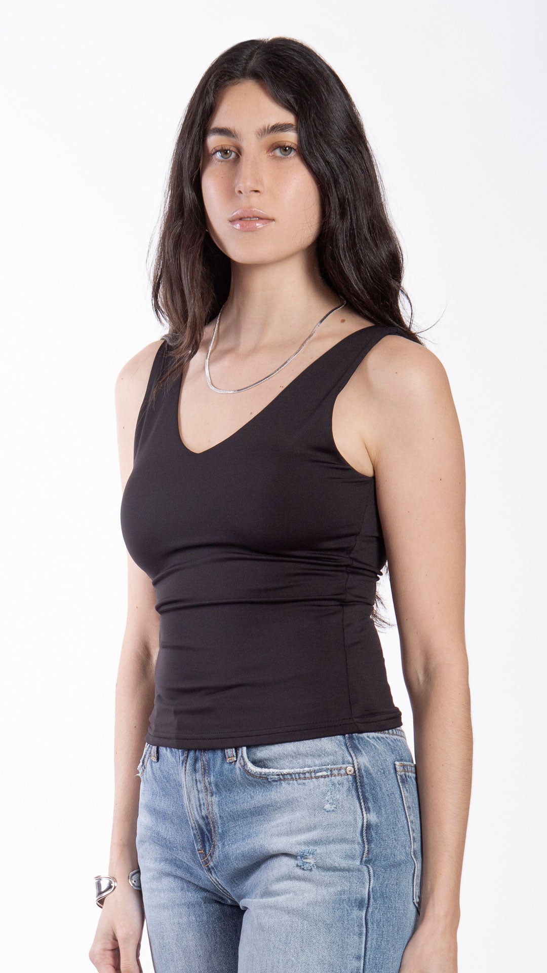 Blusa Sin Mangas Mujer B Basic BB0076