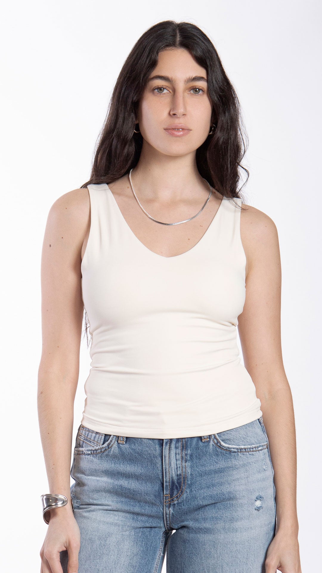 Blusa Sin Mangas Mujer B Basic BB0076