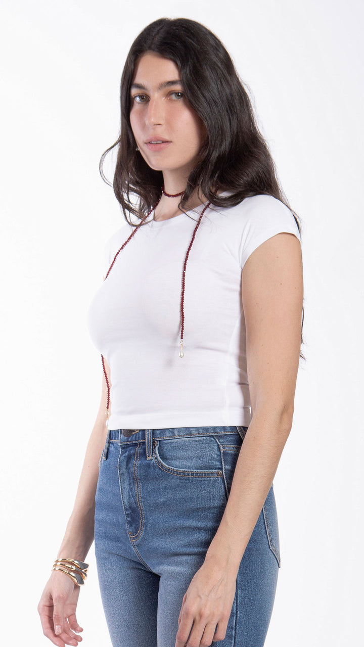 Blusa Crop Mujer B Basic BB0127