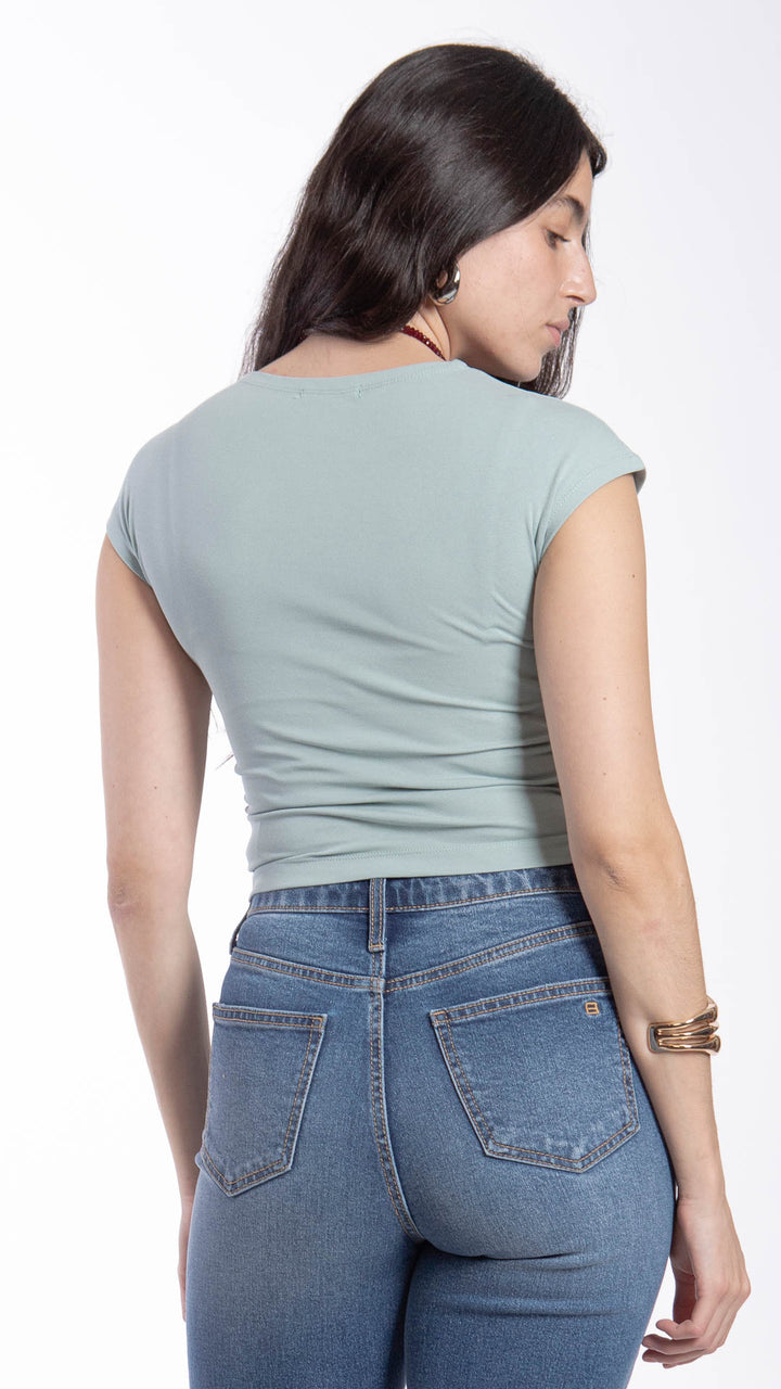 Blusa Crop Mujer B Basic BB0127