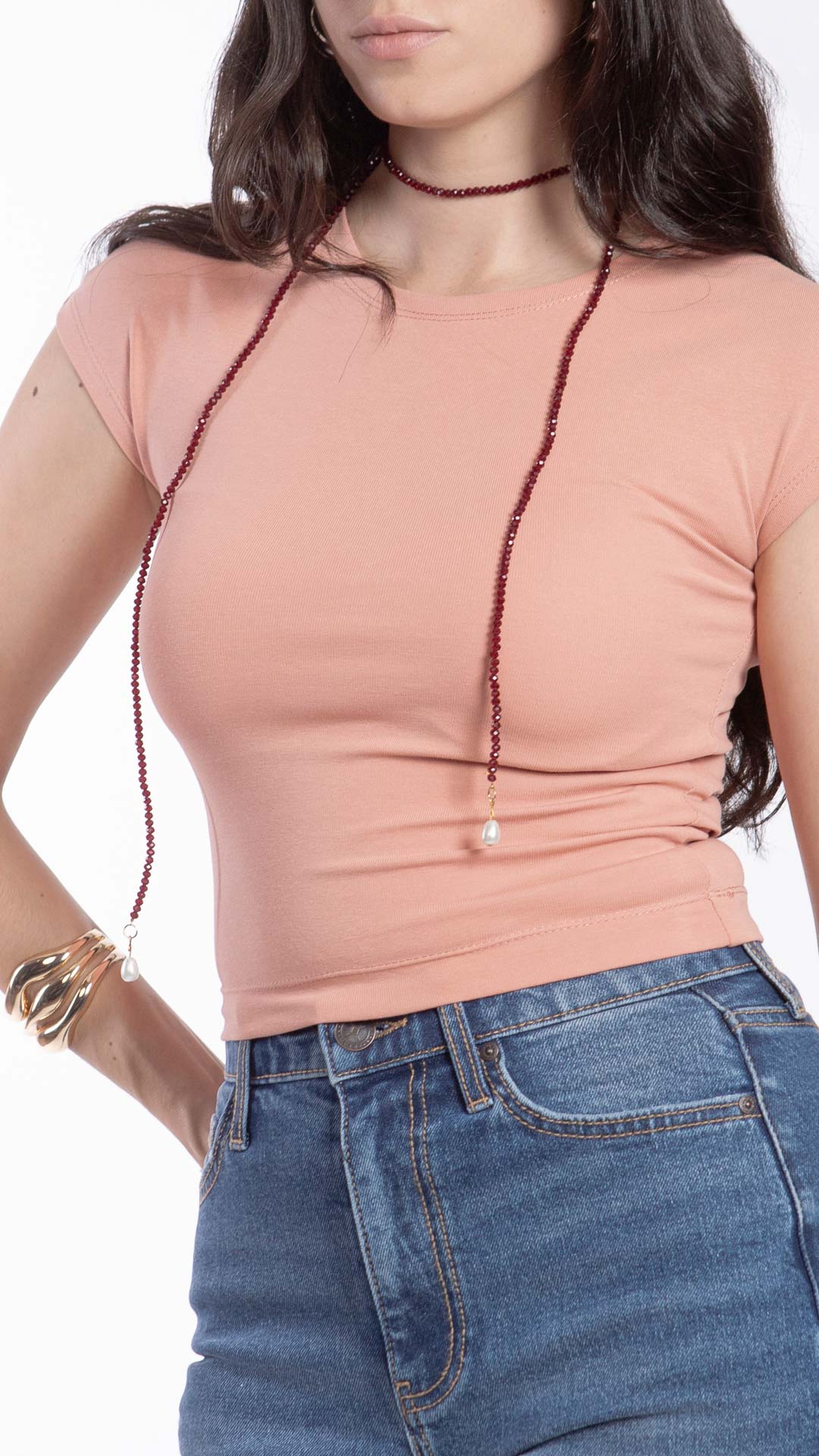 Blusa Crop Mujer B Basic BB0127